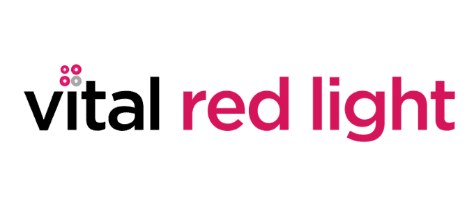 vital red light logo banner