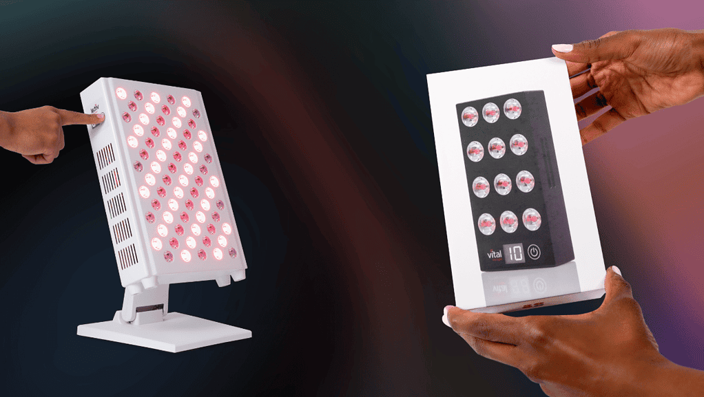 red light therapy devices vital pro and portable
