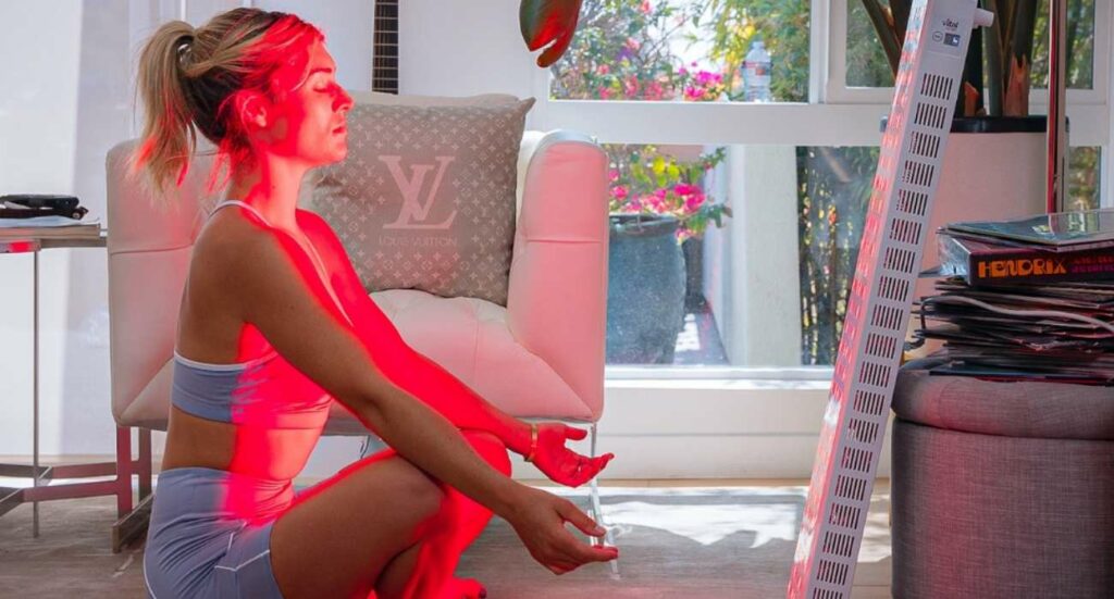red light morning routine for wellness