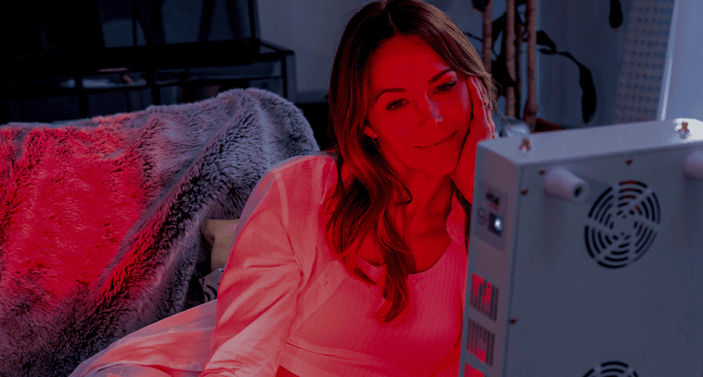 routine for red light therapy device